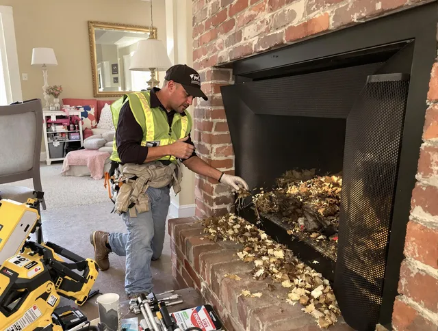 Safe screening installation by Plantation Chimney Sweep in Plantation, FL