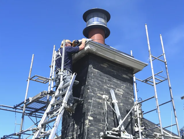 Sturdy chimney crown finished by Plantation Chimney Sweep in Plantation, FL