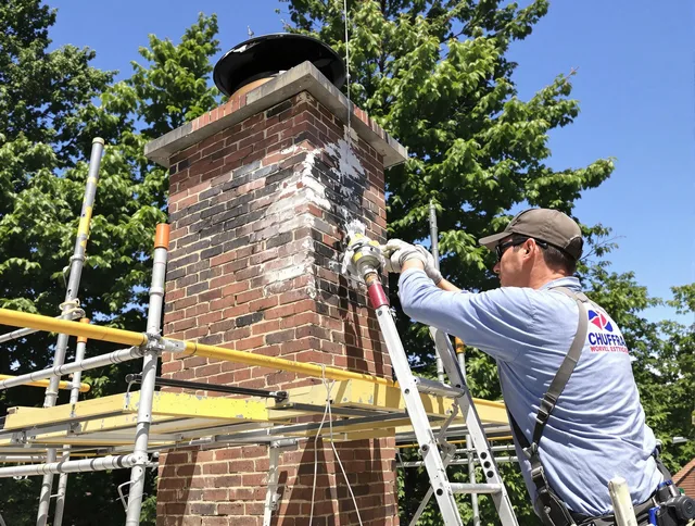 Structural chimney repair by Plantation Chimney Sweep in Plantation, FL